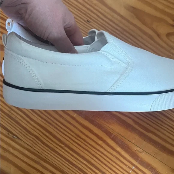 A New Day White Slip-On Sneakers - Picture 3 of 6